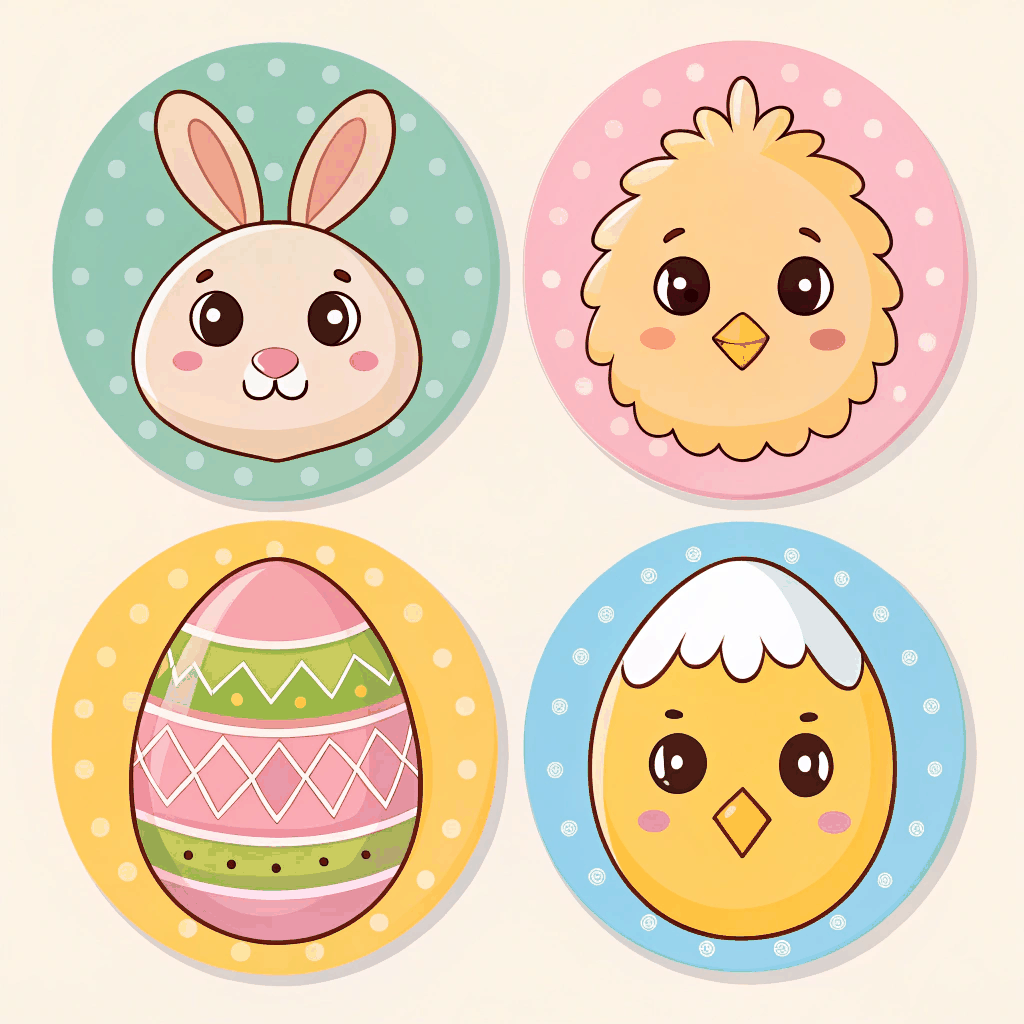 Subtle Bloom Sticker Set