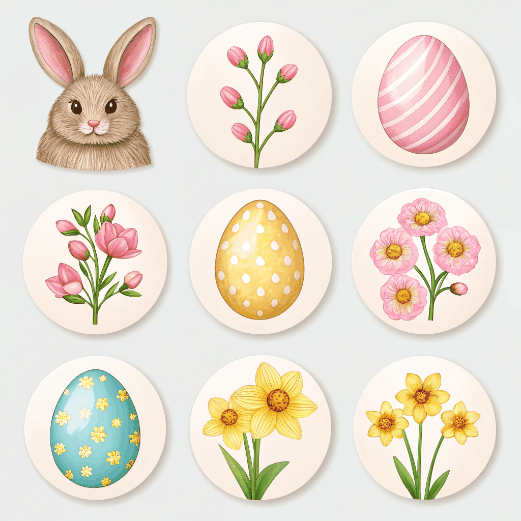 Rustic Meadowlight Sticker Collection