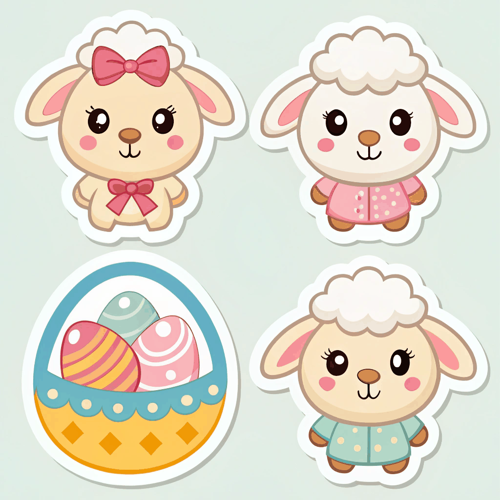 Spring Garden Sticker Set