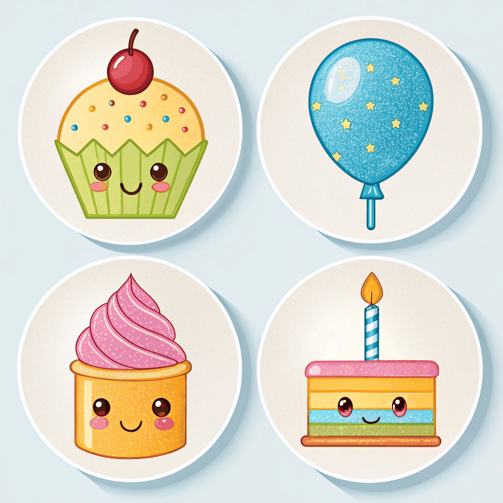 Birthday Bash Sticker Pack