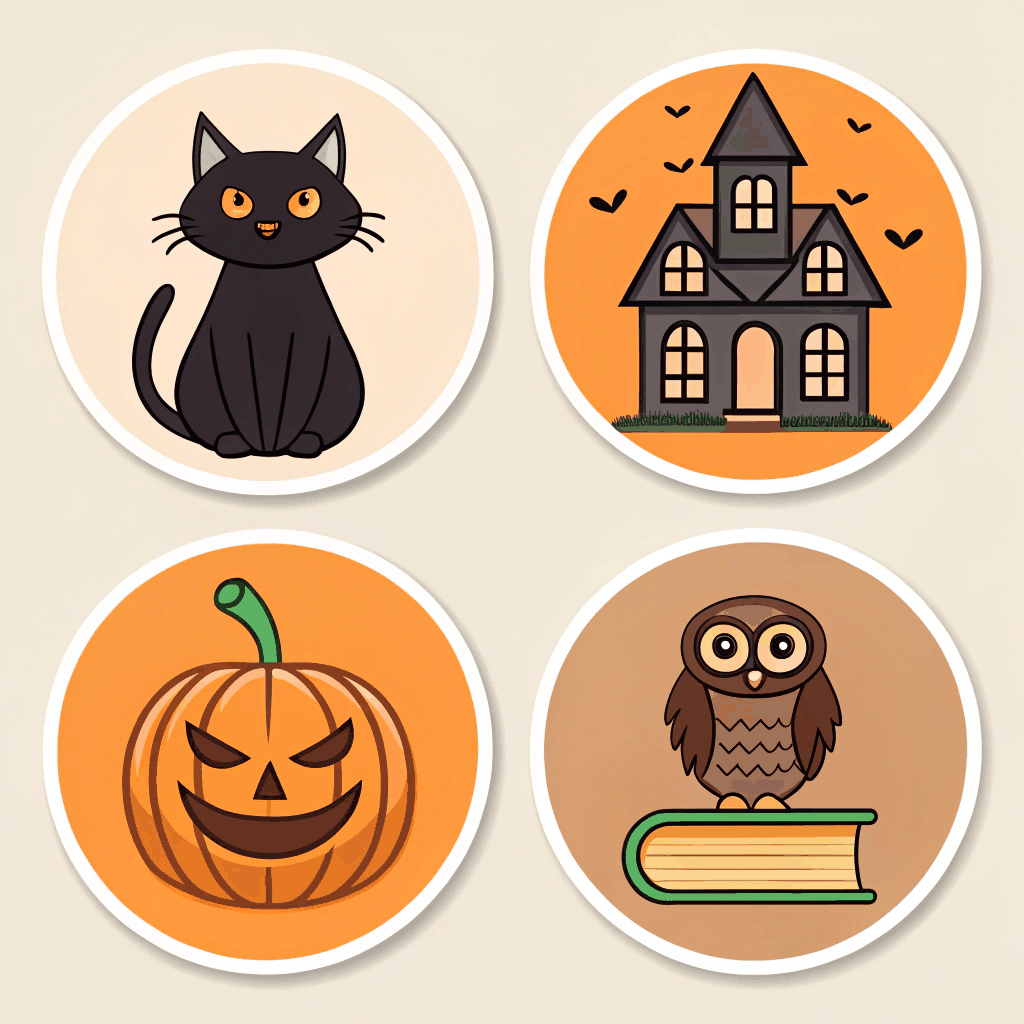 Autumn Shadows Sticker Pack
