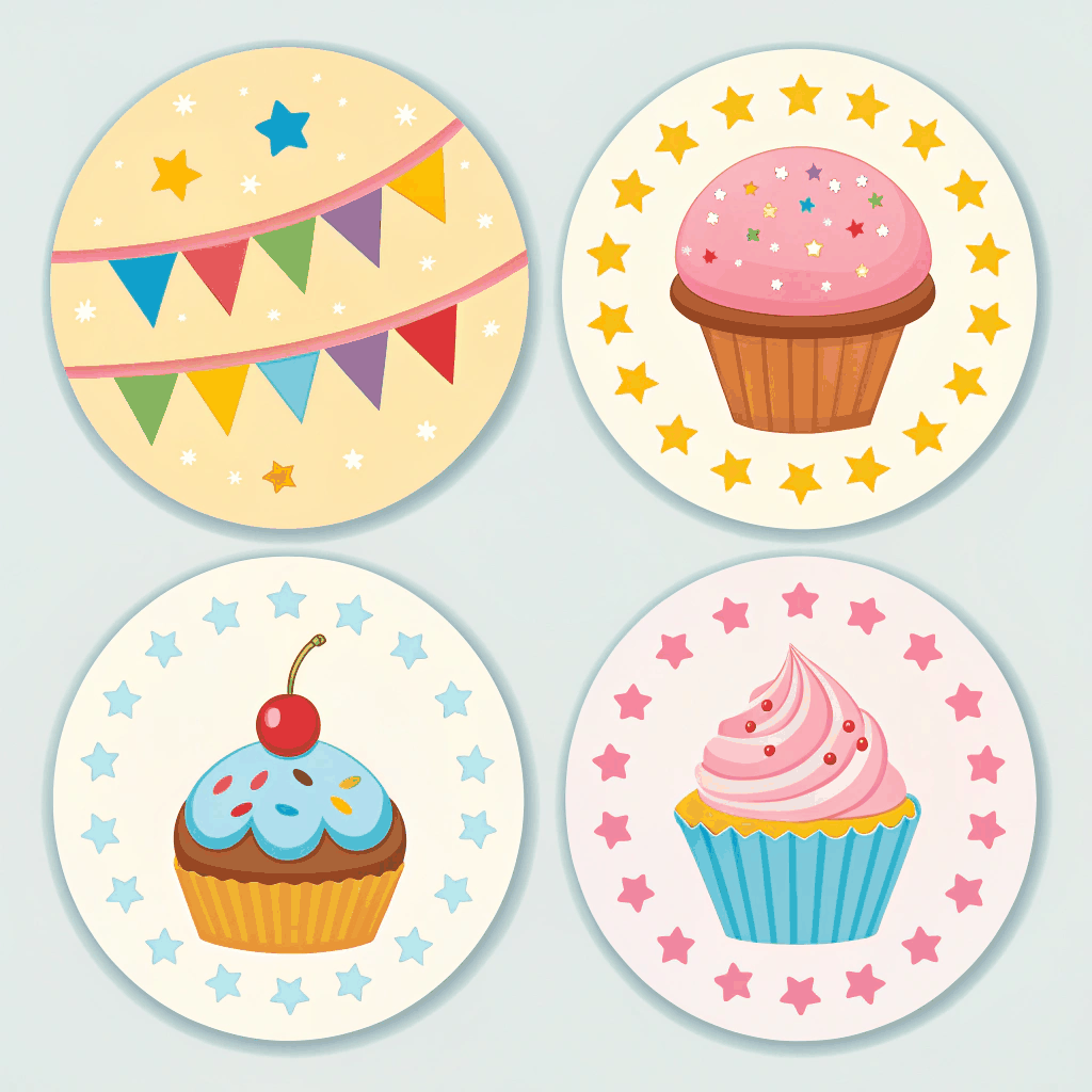 Joyful Bash Stickers