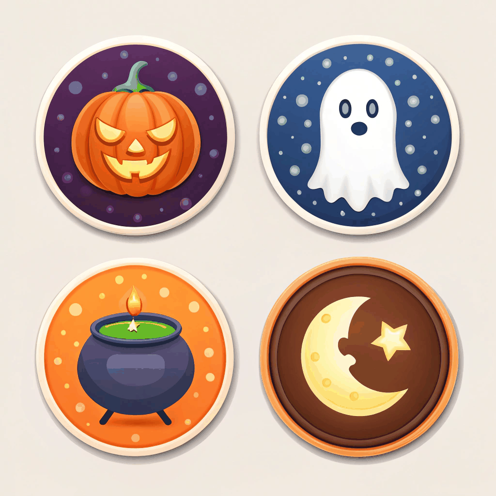 Fall Shadow Sticker Pack