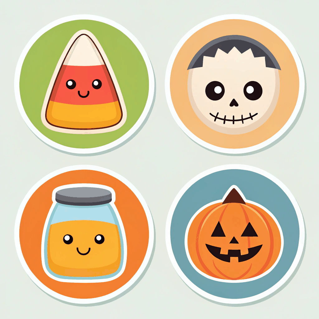 Playful Shadows Sticker Pack