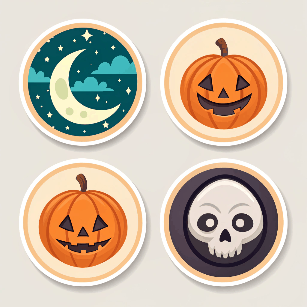 Autumn Mystery Sticker Set