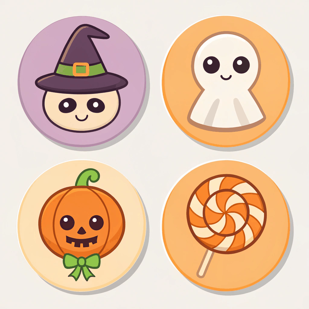 Playful Haunts Sticker Pack