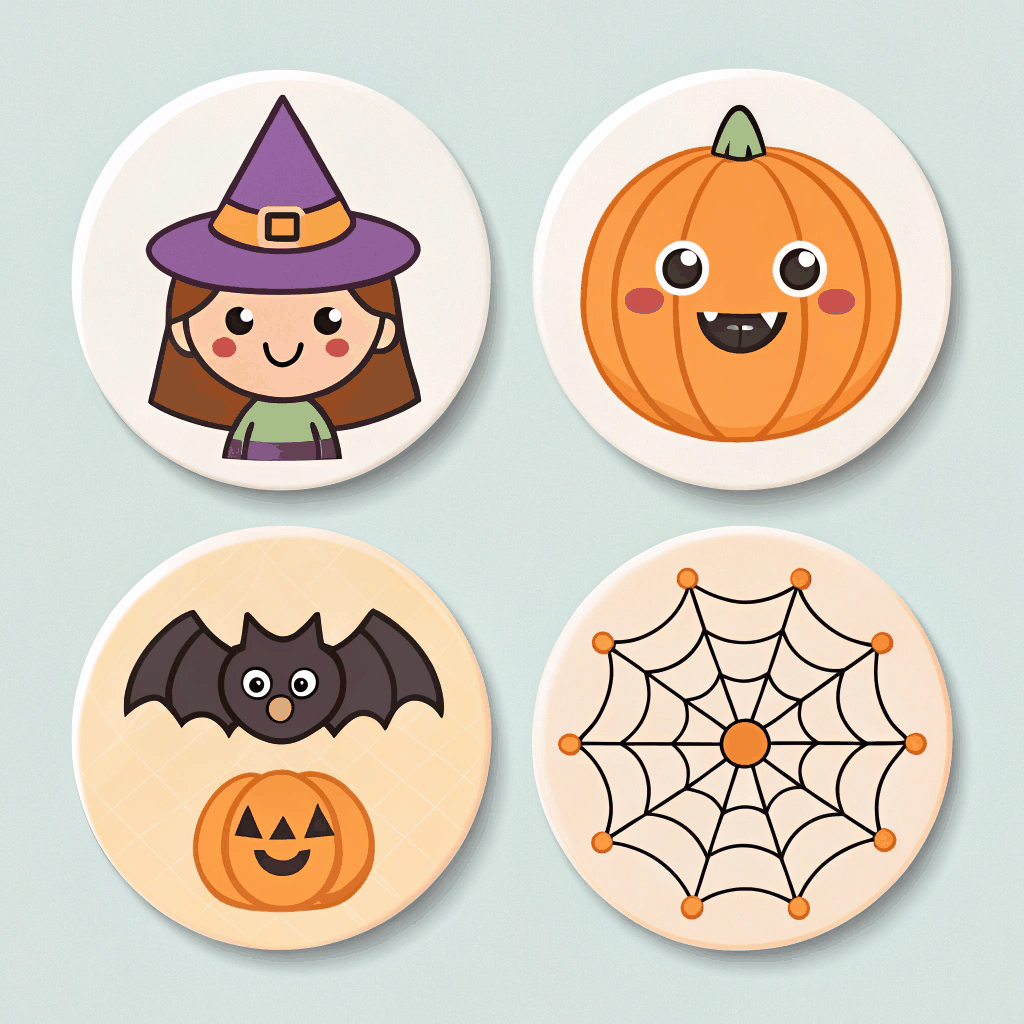 Halloween Craft Sticker Pack