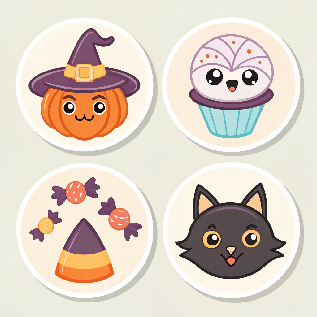 Haunted Playground Sticker Pack