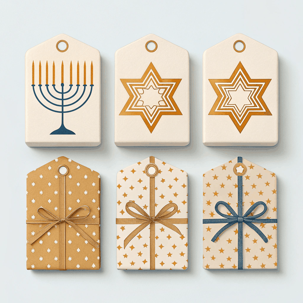 Menorah Lightplay Stickers
