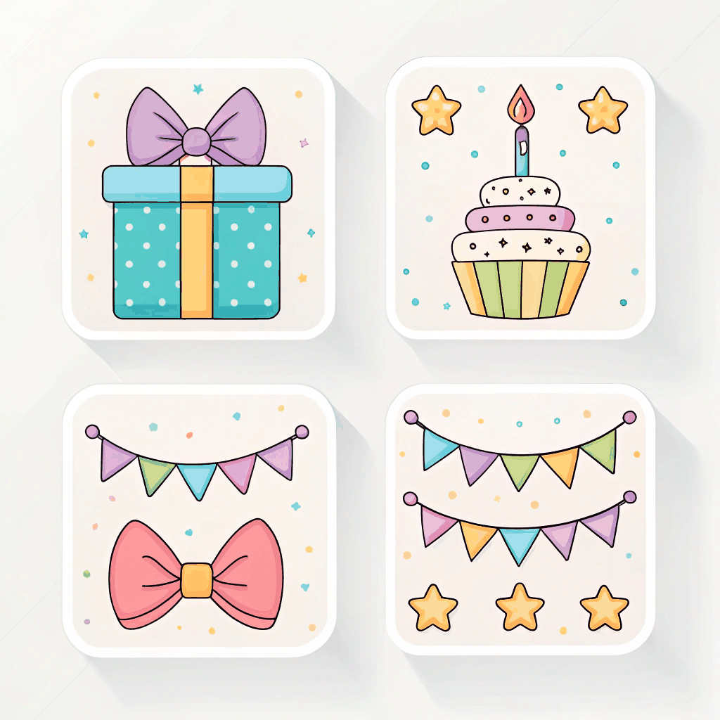 Birthday Shine Sticker Pack