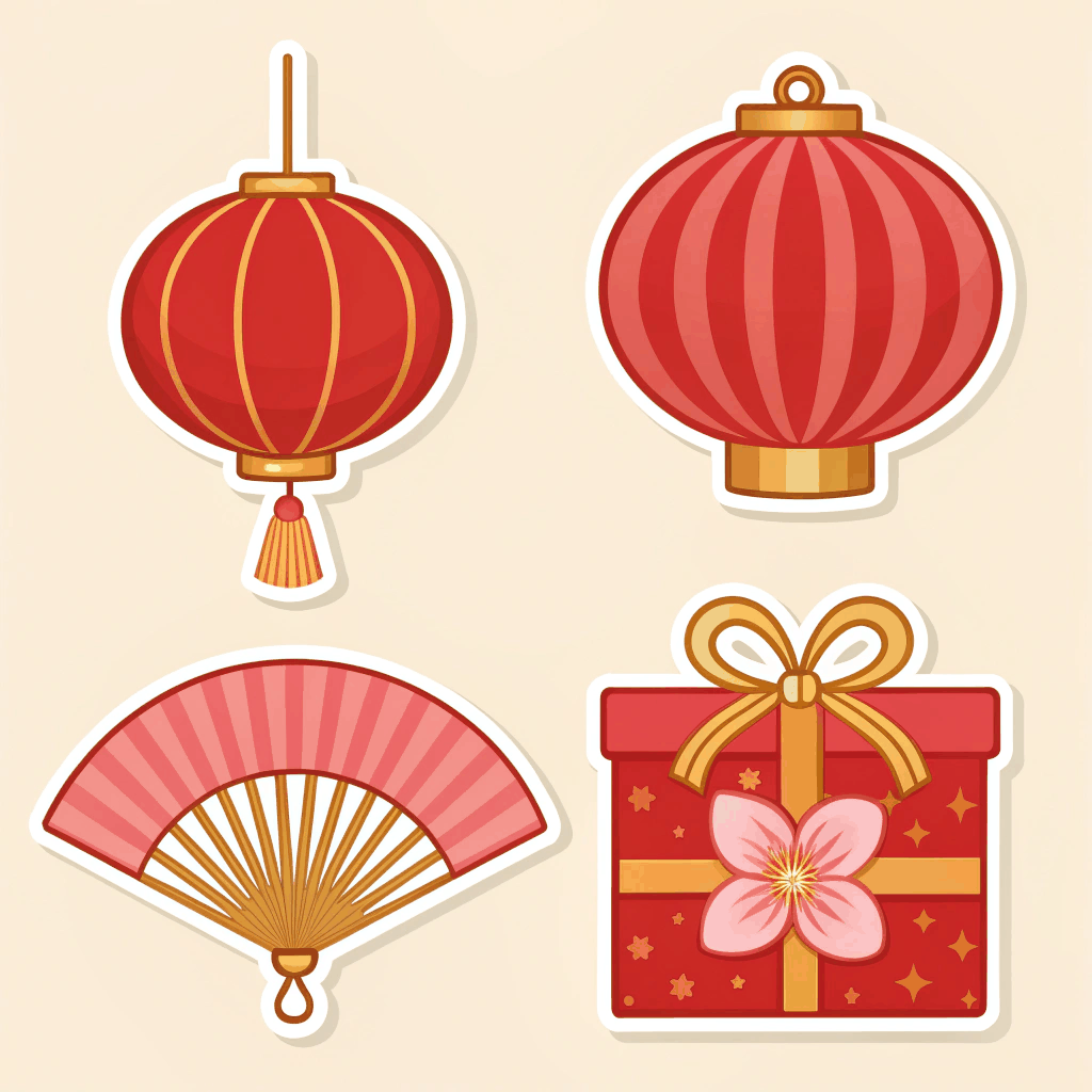 Heirloom Ember Sticker Set