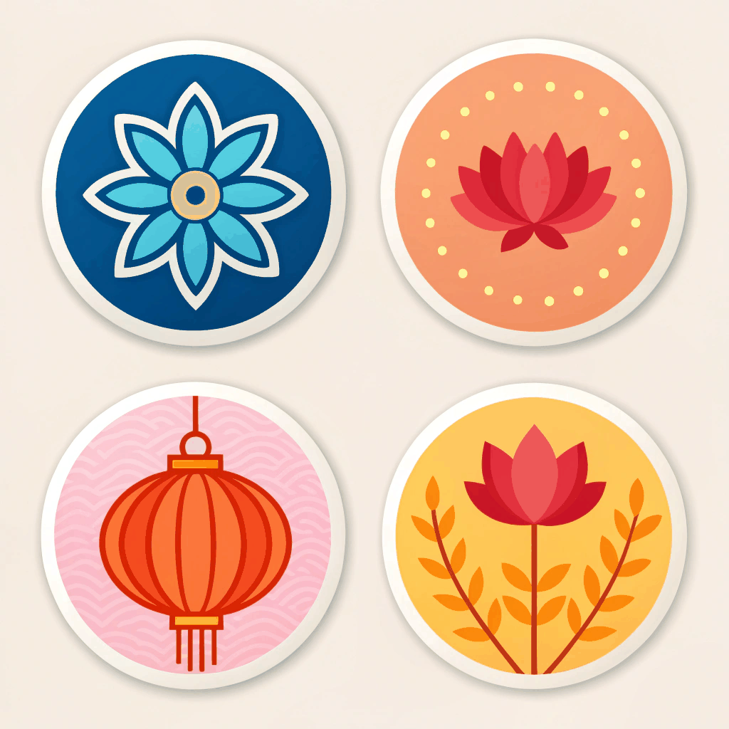 Prosperity Spark Sticker Set