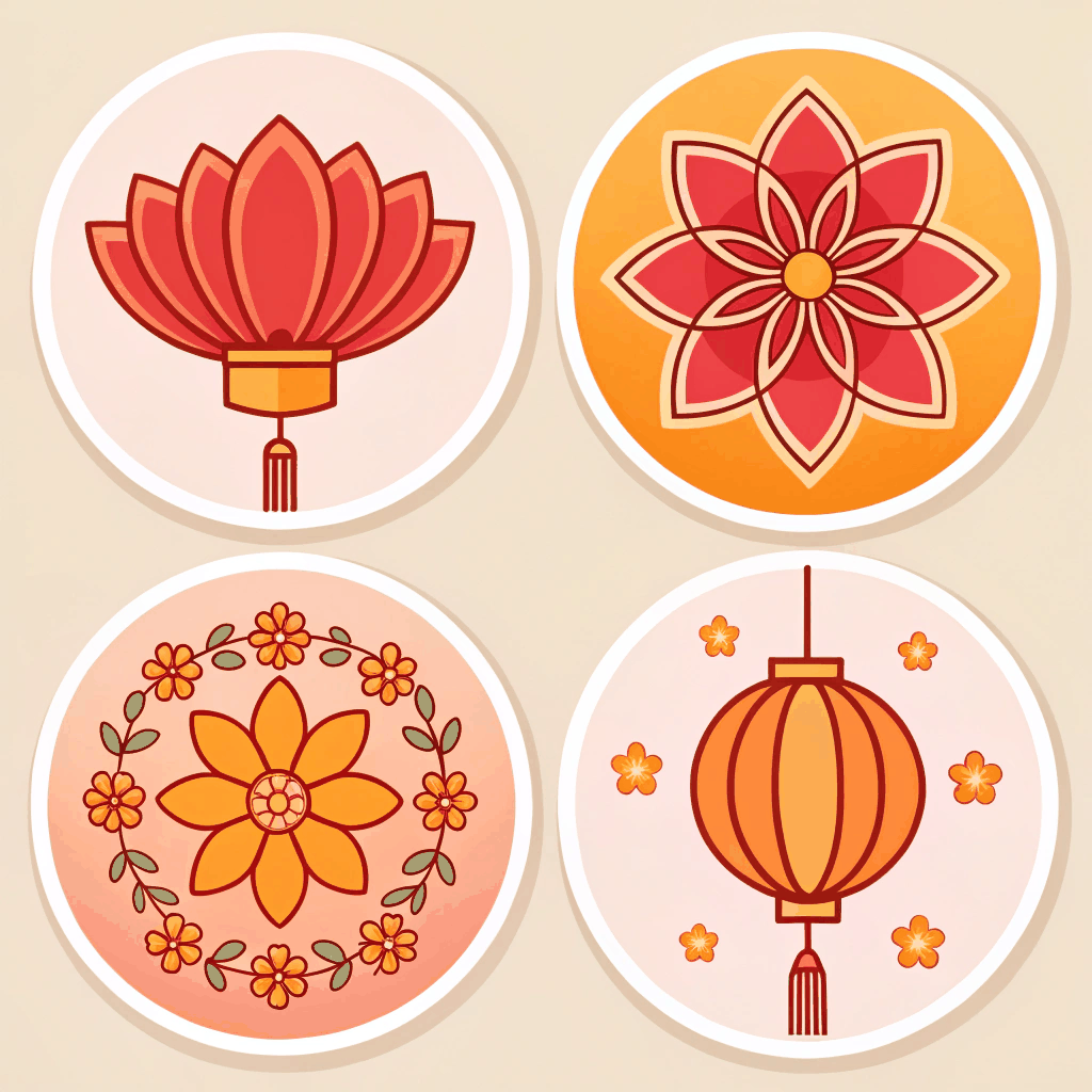 Fortune Shine Sticker Pack