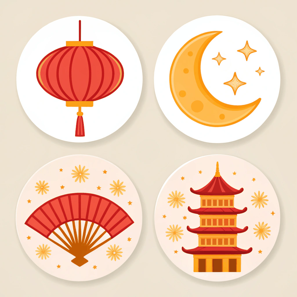 Prosperity Shine Sticker Collection