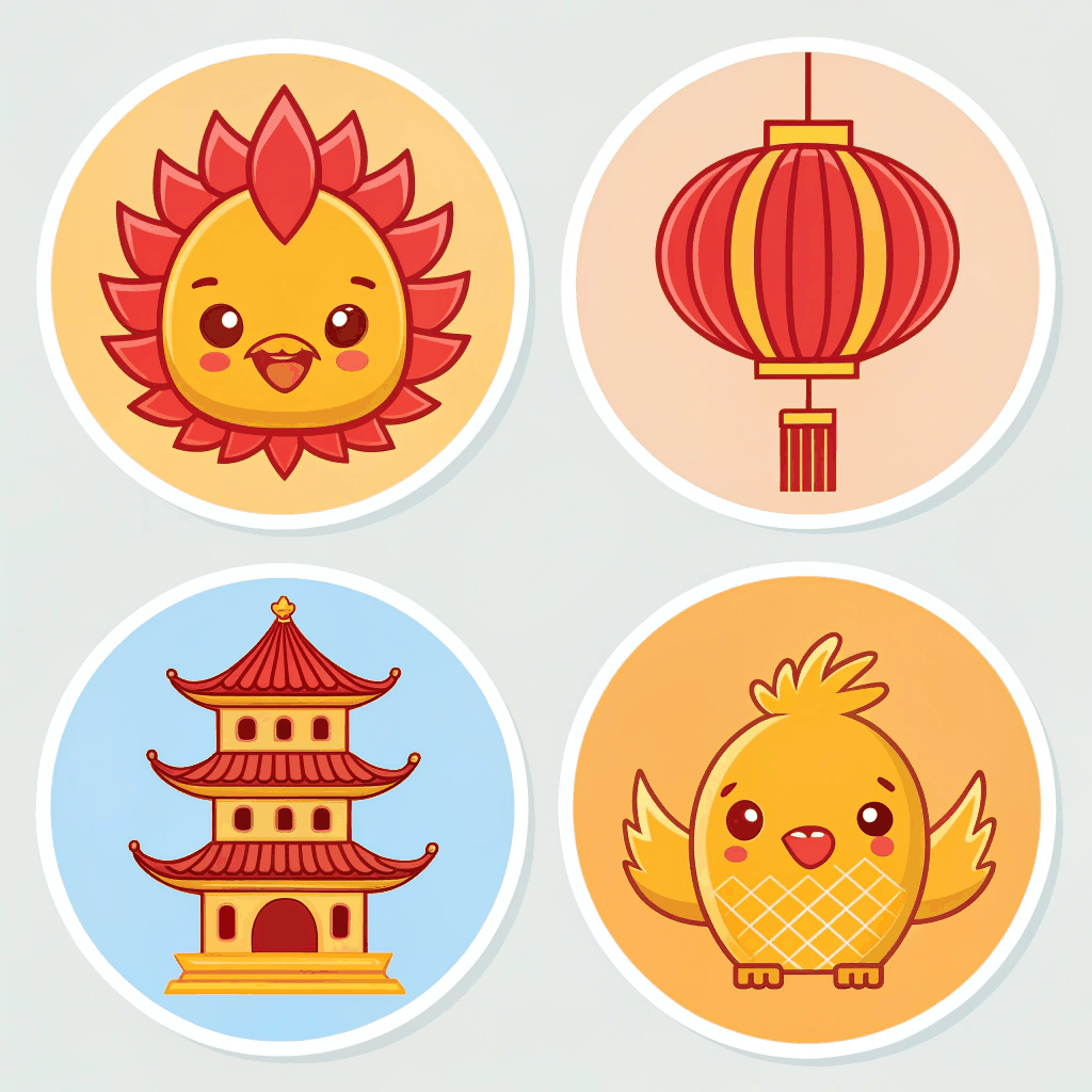 Celestial Ember Sticker Pack