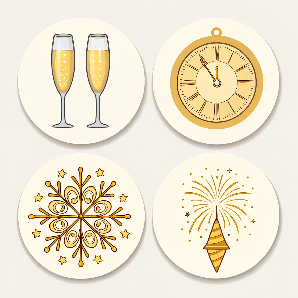 Timeless Revelry Sticker Pack