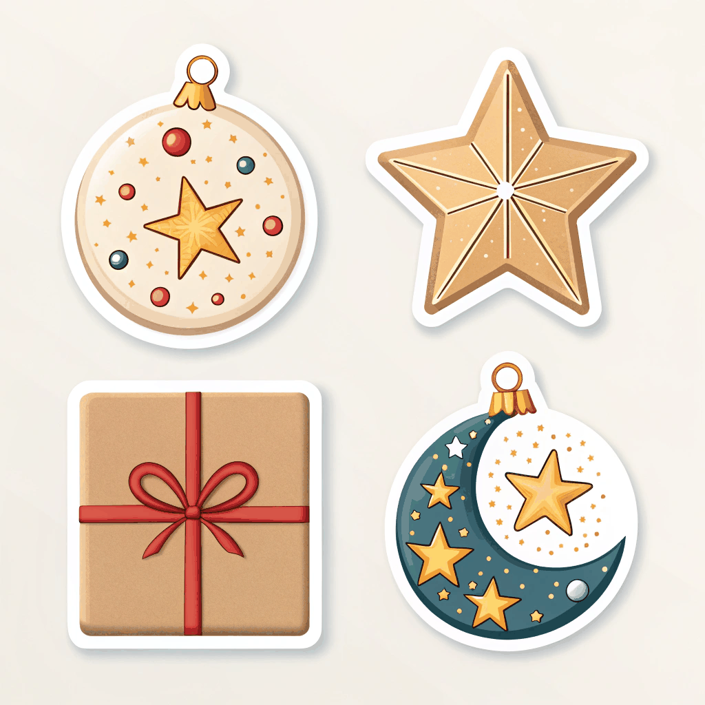 Heirloom Countdown Sticker Set