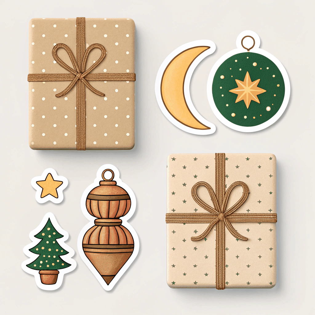 Countdown Charm Sticker Pack