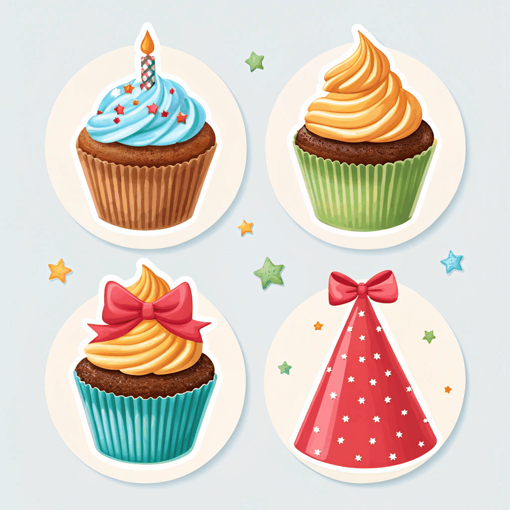 Candlelight Motifs Sticker Set