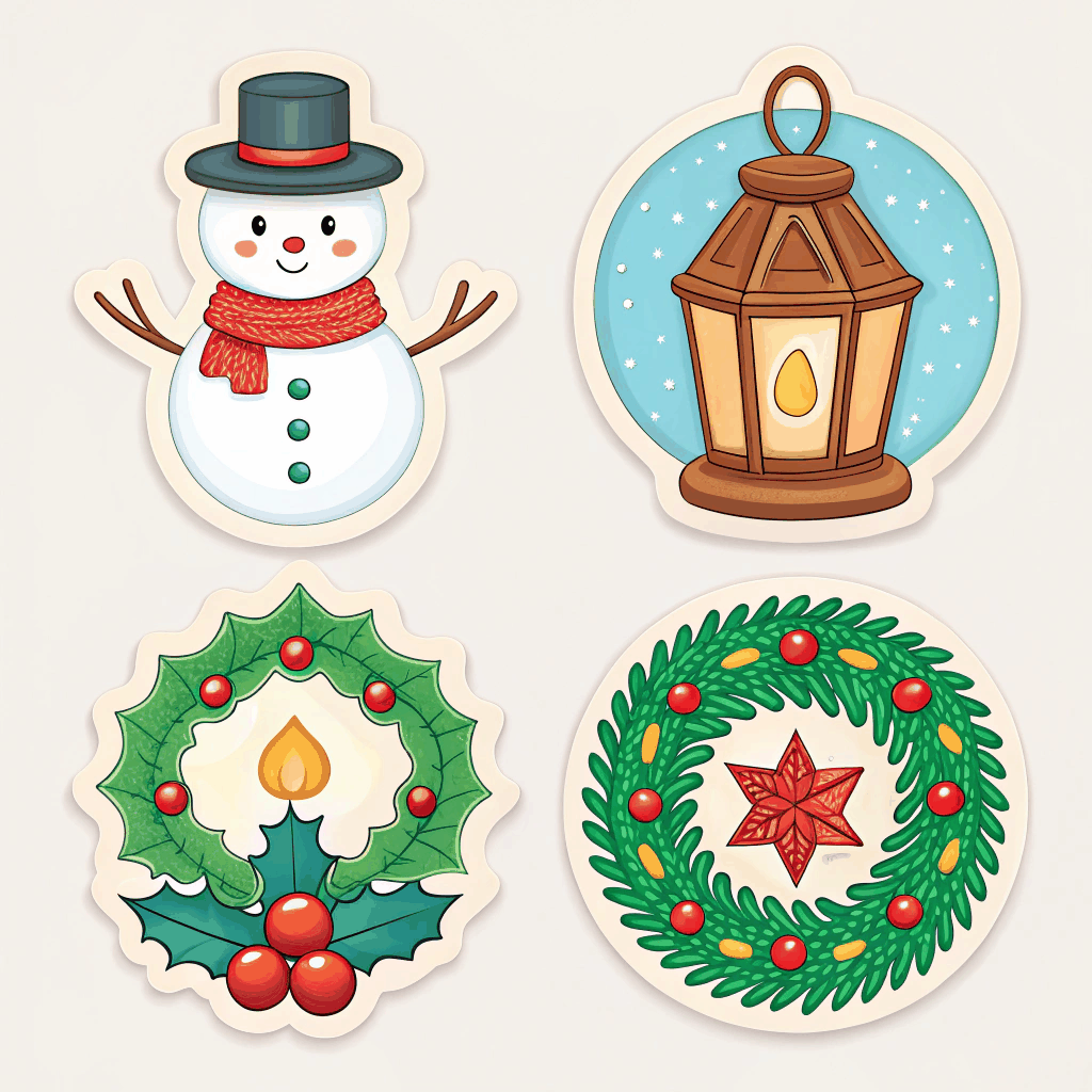 Frosted Glow Sticker Pack