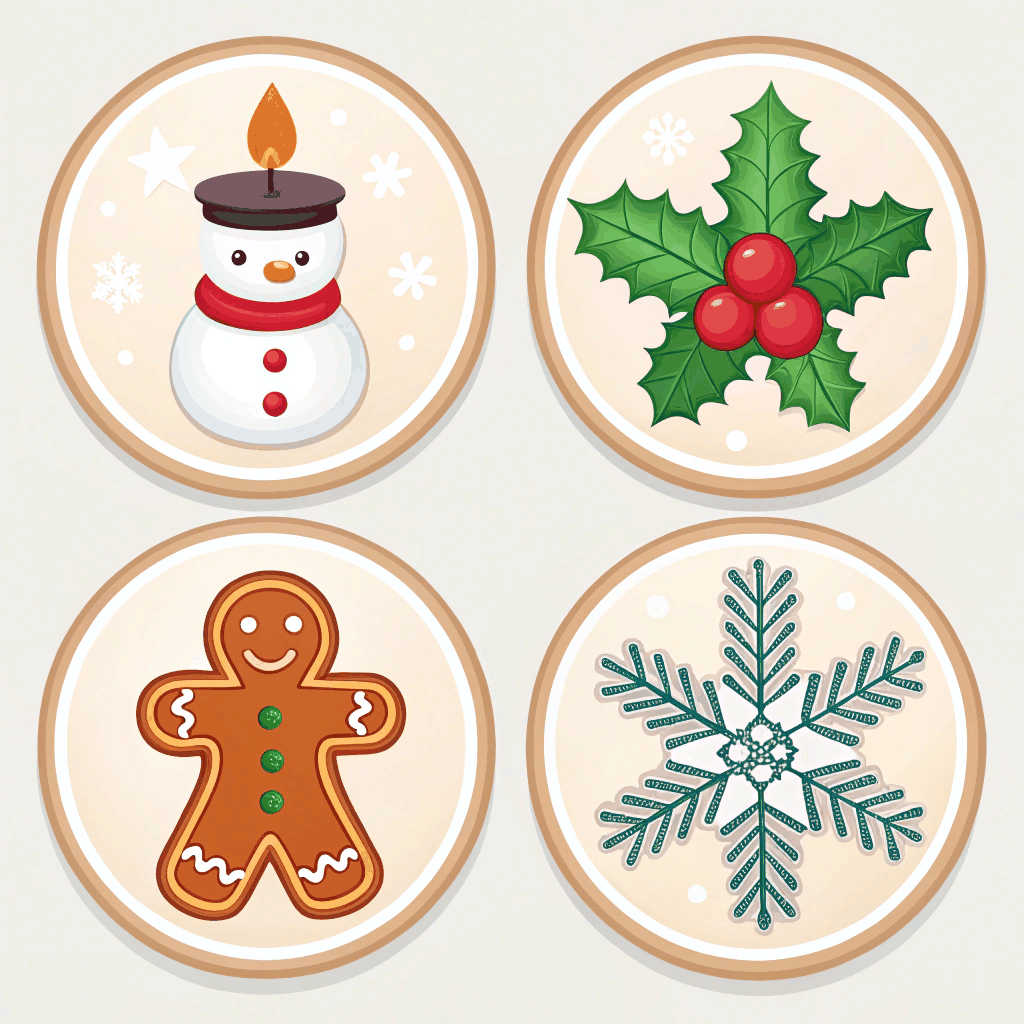 Winterlight Hearth Sticker Collection
