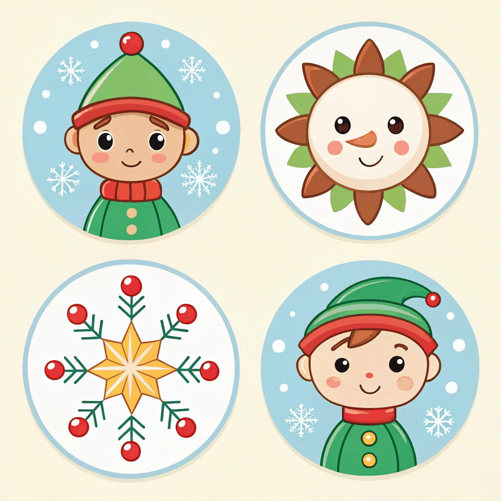 Winter Workshop Sticker Pack