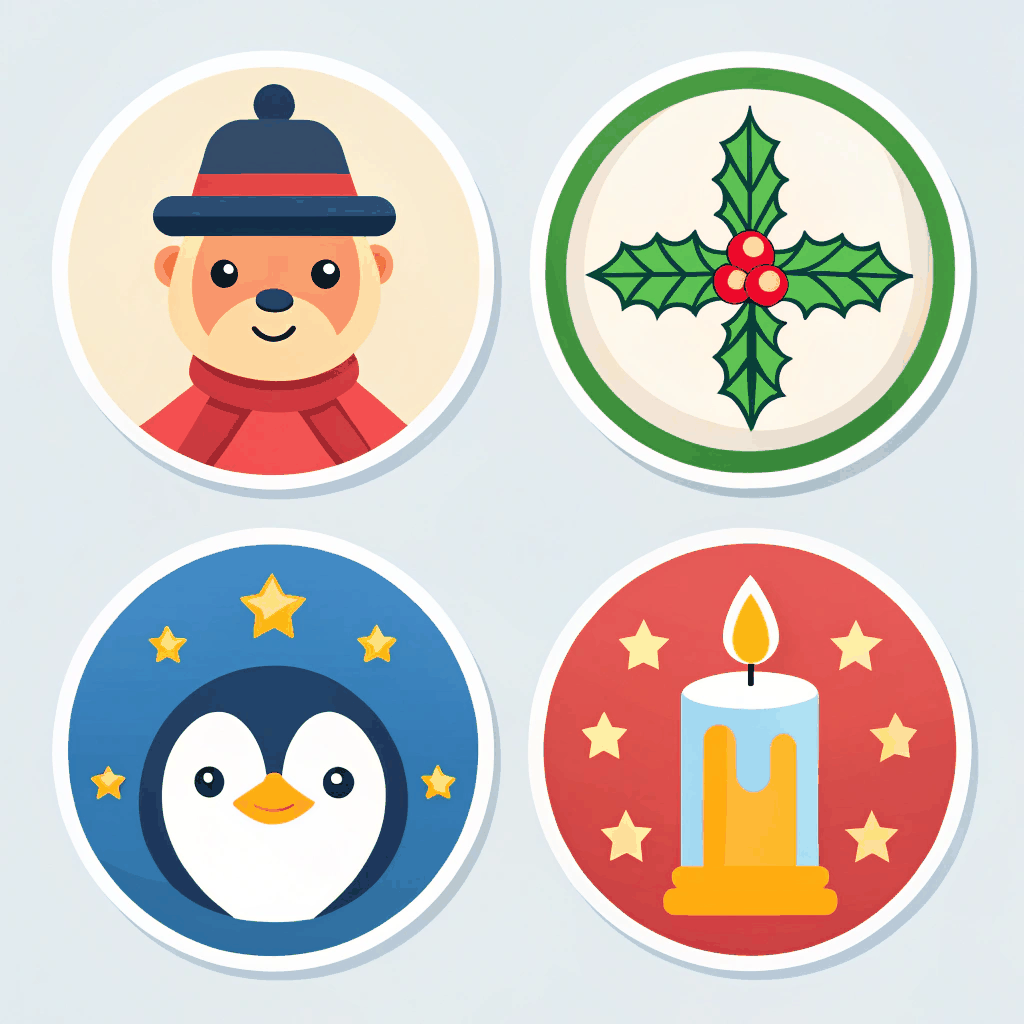 Holiday Messenger Sticker Pack