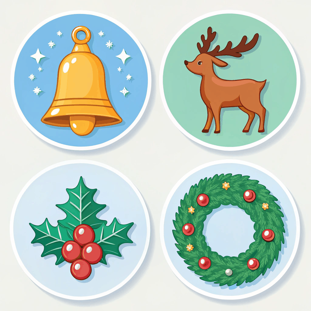 Winterlight Gleam Sticker Pack