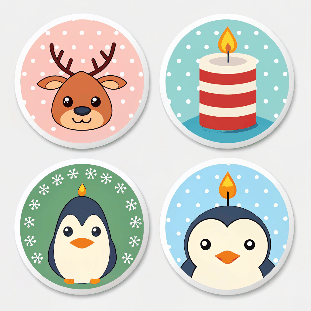 Winterlight Stories Sticker Set