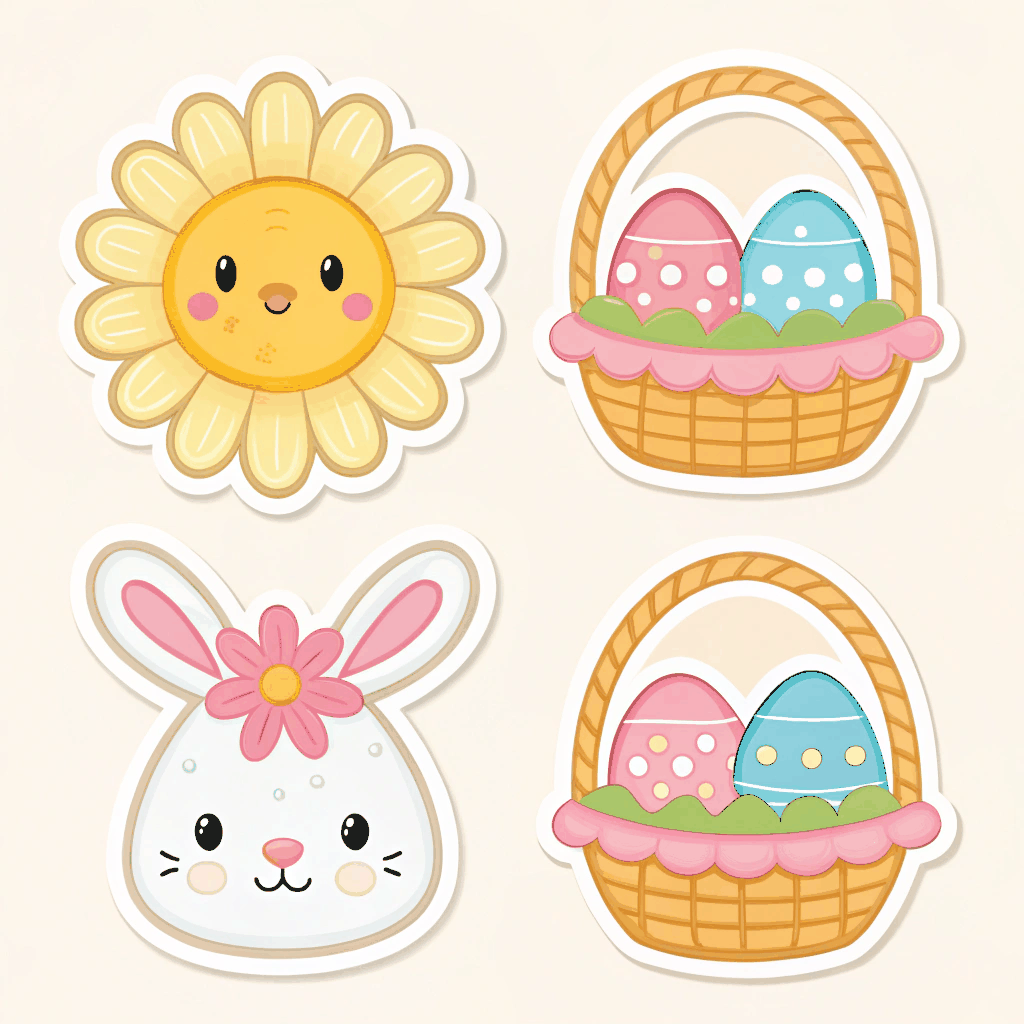 Pastel Meadow Sticker Pack