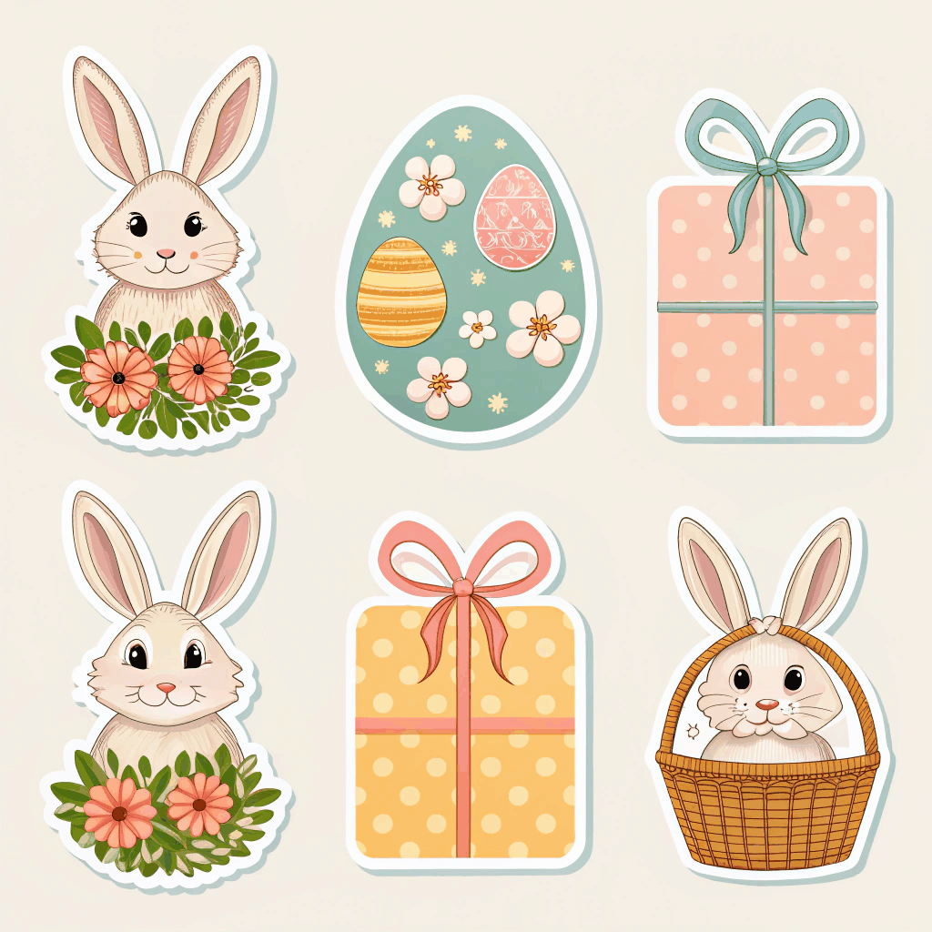 Timeless Easter Sticker Pack