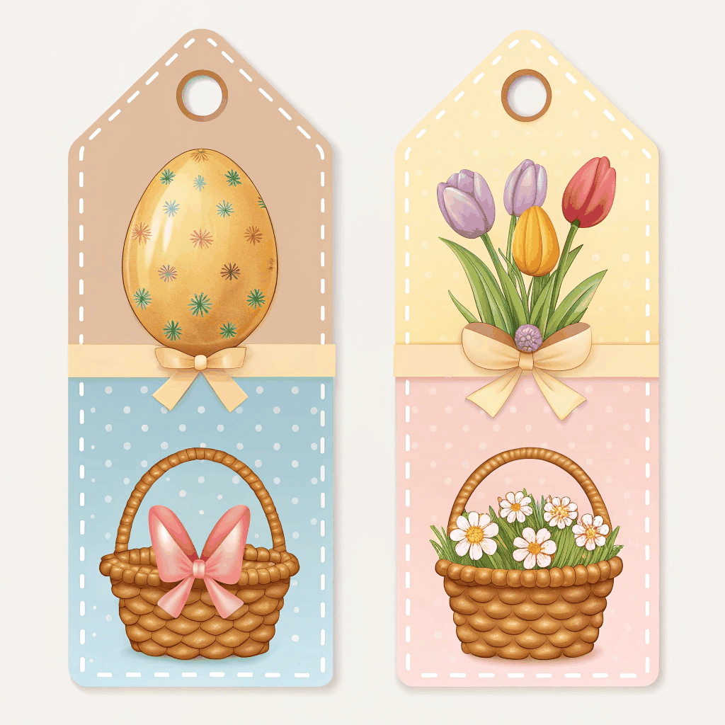 Easter Heirloom Sticker Collection