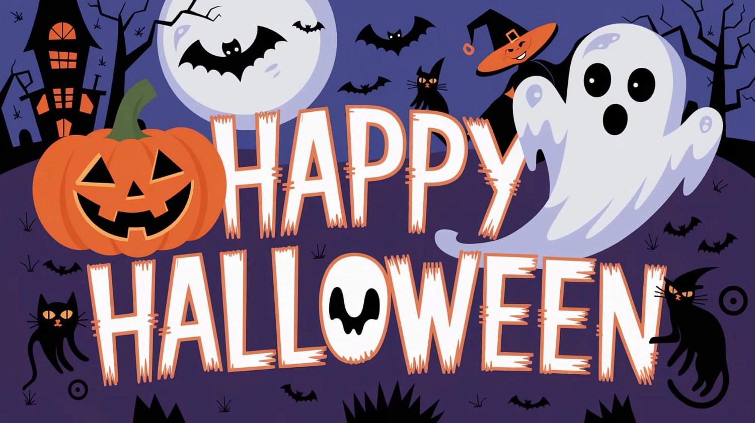 Vintage Halloween Business Banner Pack